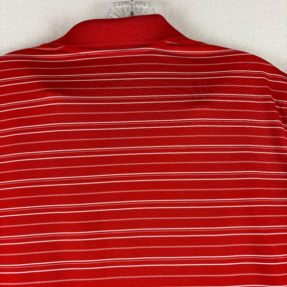 Walter Hagen Red Hydro-Dri Polo Shirt Size Medium - Picture 6 of 11